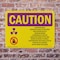 Signmission Radiation & Laser Sign, 7 in H x 10 in W, Plastic, Rectangle OS-2PACK-CR-P-710-L-10157 - alternate 6
